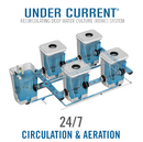 Current Culture H2O Under Current RDWC Hydroponic System - 13 Gallon, 30" Spacing