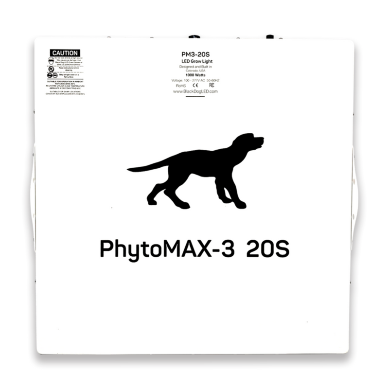 LED Grow Light Black Dog PhytoMAX-3 20SC Rear