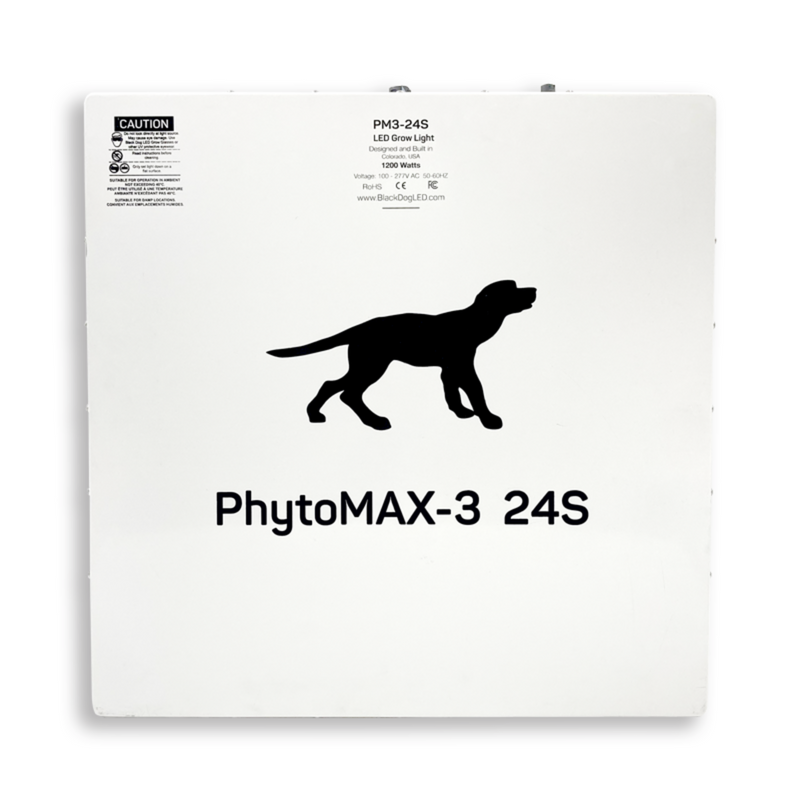 LED Grow Light Black Dog LED PhytoMAX-3 24SC Back