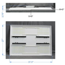 LED Grow Light HLG 750 Diablo Dimensions