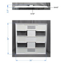 LED Grow Light HLG Scorpion Diablo X Dimensions