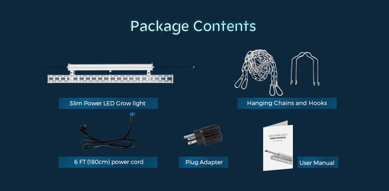LED Grow Light Medic Grow Slim Power 2 Kit