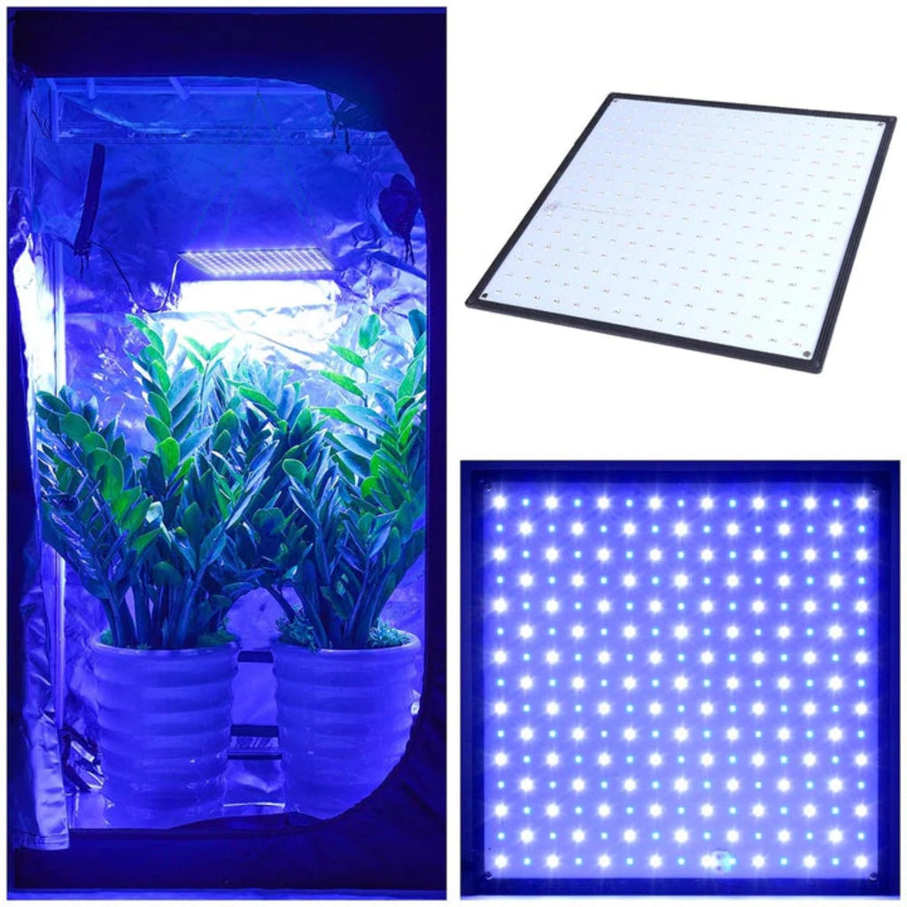 blue grow light for plants Super Ultrathin 225 Blue White LED Grow Light Panel