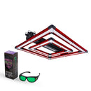 LED Grow Light Photontek SQ 200W Main with Glasses