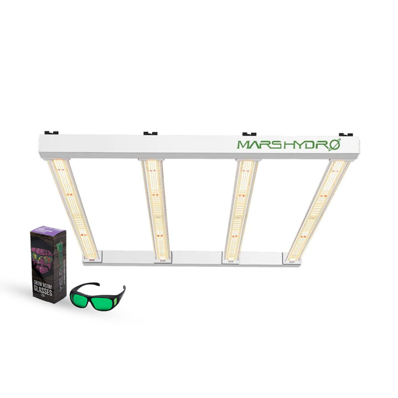 LED Grow Light Mars FC-E 3000 Front with Glasses