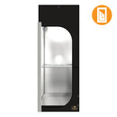 Grow Tents Secret Jardin Dark Street 60 v4.0 (2' x 2' x 5 1/4') front open