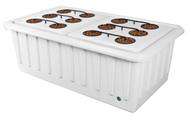 Hydroponics SuperPonic XL 12 Site Hydroponic System side angled