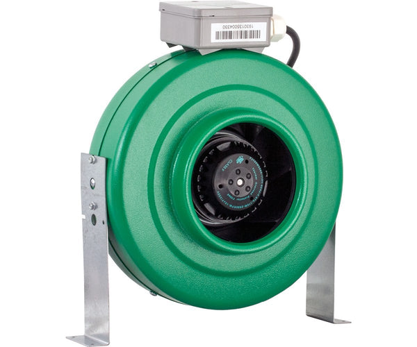 Climate Control Active Air 6" Inline Duct Fan, 400 CFM side 