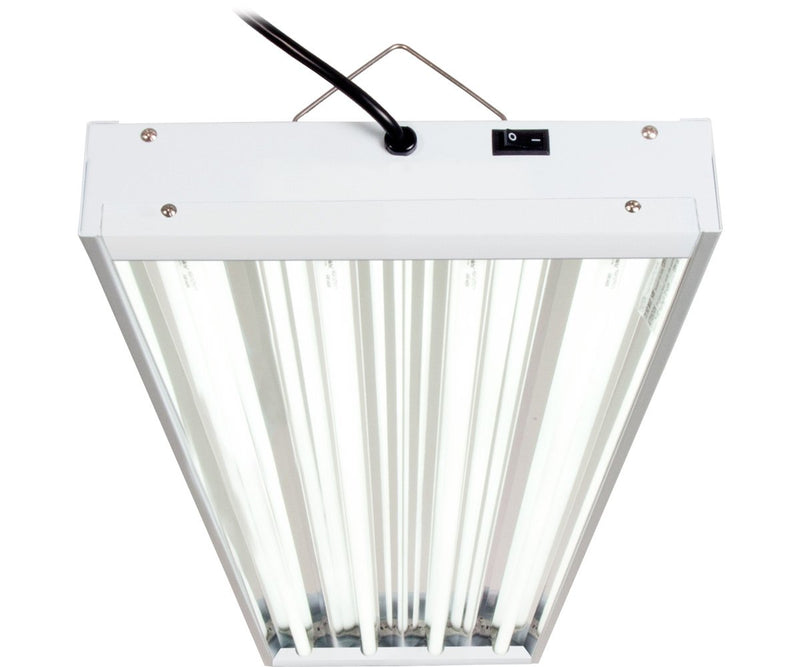 Grow Lights AgroBrite T5 216W 4' 4-Tube Fixture with Lamps