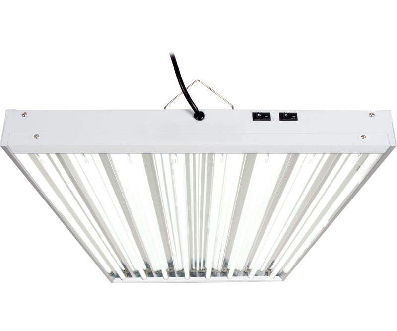 Grow Lights AgroBrite T5 432W 4' 8-Tube Fixture with Lamps