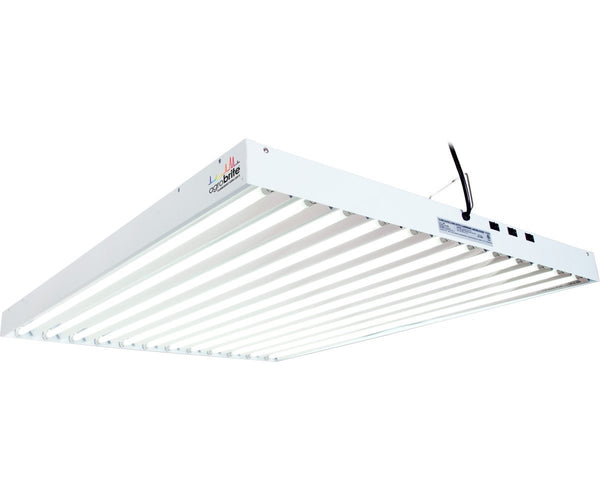 Grow Lights Agrobrite T5 648W 4' 12-Tube Fixture with Lamps