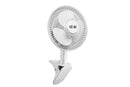 Climate Control 6" Desk & Clip Fan front view