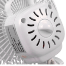 Climate Control 6" Desk & Clip Fan dial close up 