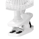 Climate Control 6" Desk & Clip Fan clamp close up 