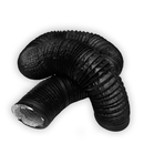 Climate Control 12" Light Proof Black Ducting
