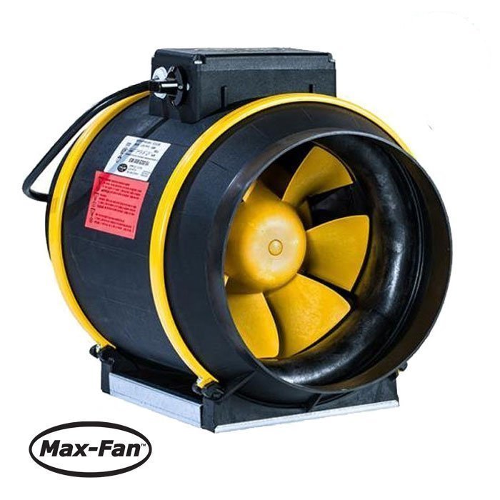Climate Control Max Fan 8in Pro Series 863 CFM front opening 