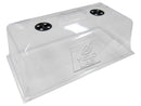Propagation Yield Lab Heavy Duty Seed and Clone Propagation Tray with Dome - 10 Pack side of dome