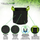 Growing Essentials Yield Lab Fabric 10 Gallon Growing Pots- 5 Pack features