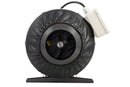 Yield Lab 4 Inch 190 CFM Air Duct Fan Vent System with Built-In Fan Speed Controller back of fan