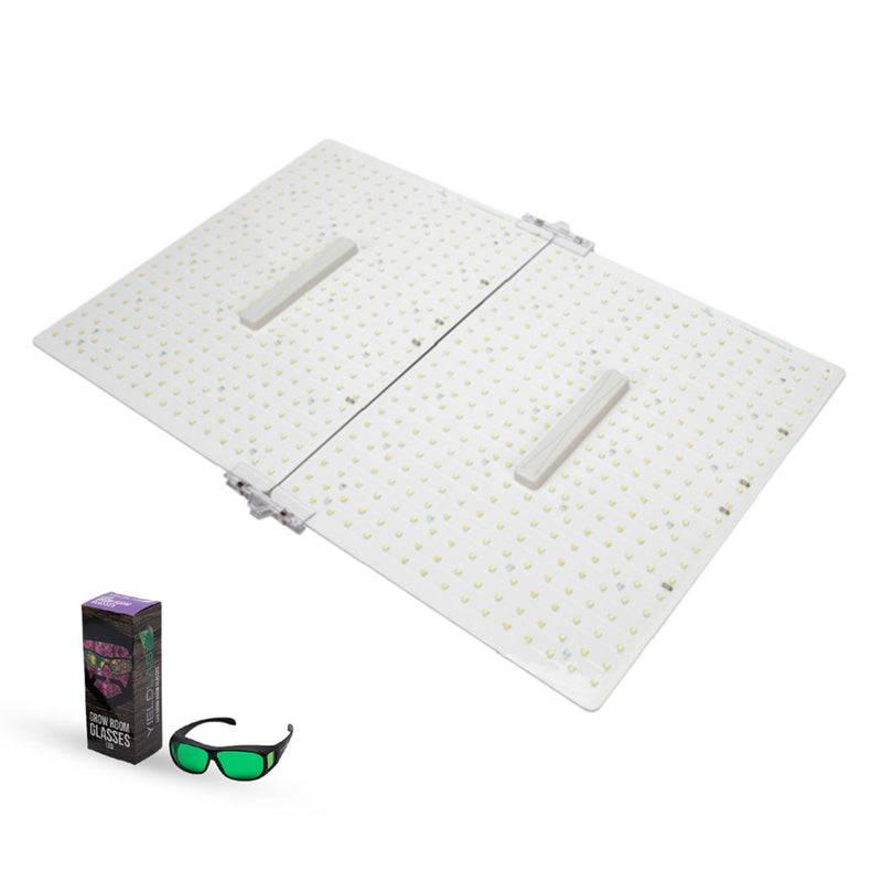 LED Grow Light Electrivo 320W Main with Glasses