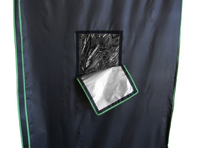 Yield Lab 96” x 48” x 78” Reflective Grow Tent window