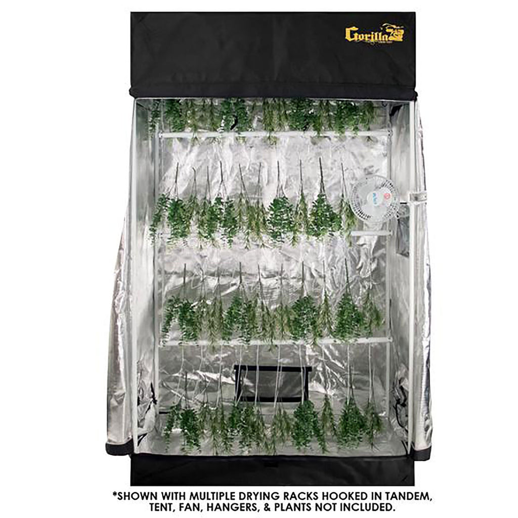 grow tent drying rack Gorilla Grow Tent Hanging Dryer Rack