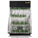 Gorilla Grow Tent Hanging Dryer Rack front with plants hanging