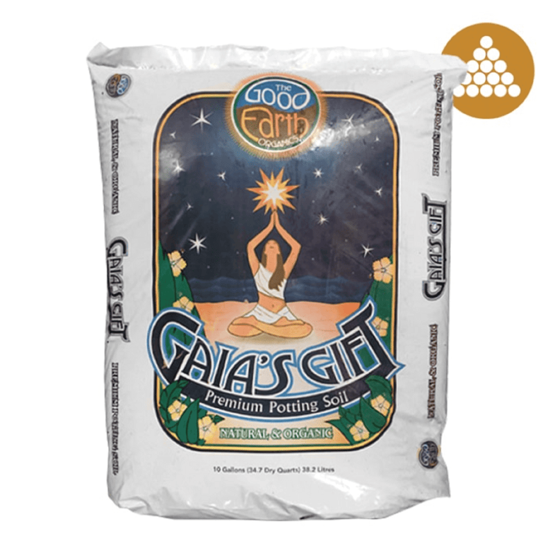 Growing Essentials Gaia's Gift Soil 10 Gal Bag front of package