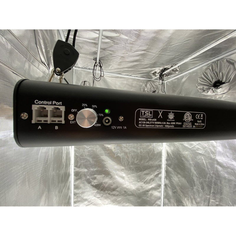 Growers Choice ROI E420 Horticulture USA Type Plug LED Grow Light System-3