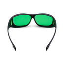 Grow Lights LED Grow Room Glasses - Rear View