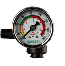 Growing Essentials Hydrologic stealthRO 100/200 Pressure Gauge/Fitting Assembly