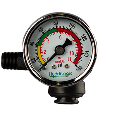 Growing Essentials Hydrologic stealthRO 100/200 Pressure Gauge/Fitting Assembly