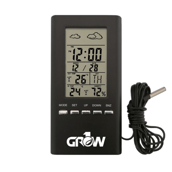 Growing Essentials Horticulture Grow1 Temp and Humidity Hygrometer Main