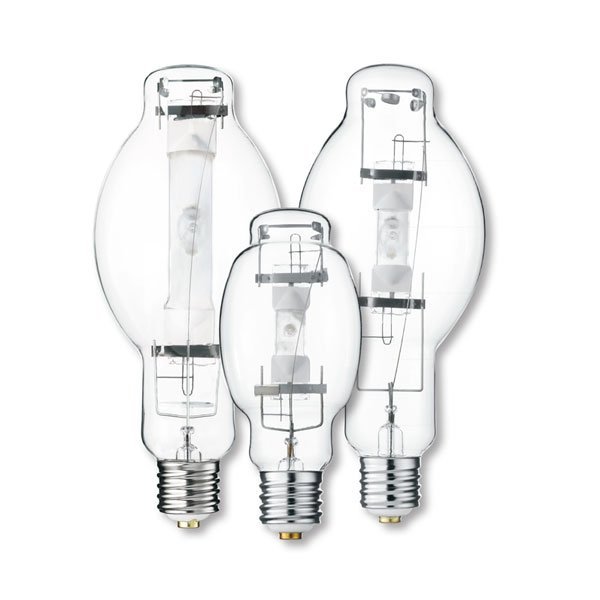 Grow Lights Hortilux e-Start Metal Halide (MH) Lamp, 400W bulbs side by side