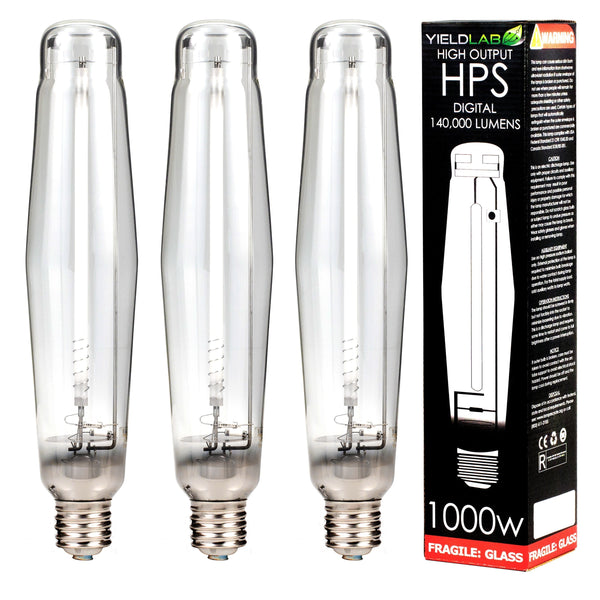 best hps grow light bulbs Yield Lab HPS 1000w Lamp HID Bulb (3 Pack)