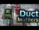 4 inch Duct Muffler