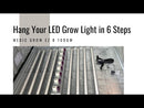 LED Grow Light Medic Grow EZ-8 Assembly Video