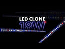 LED Grow Light Iluminar 18W Clone Instructional Video