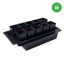 10 Pot Hydroponic VersaGrow Drip System top view