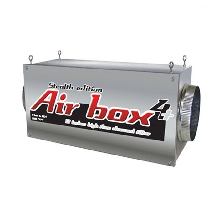 Climate Control Air Box 4+, Stealth Edition (12") side profile