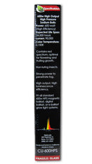 Grow Lights Yield Lab HPS 600w Lamp HID Bulb back of box 