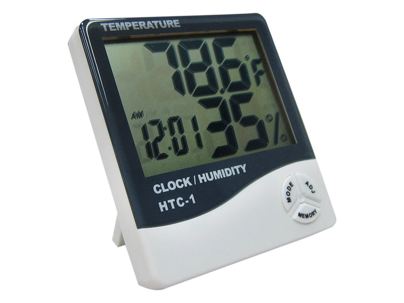 Growing Essentials Yield Lab Digital Thermo-Hygrometer side profile