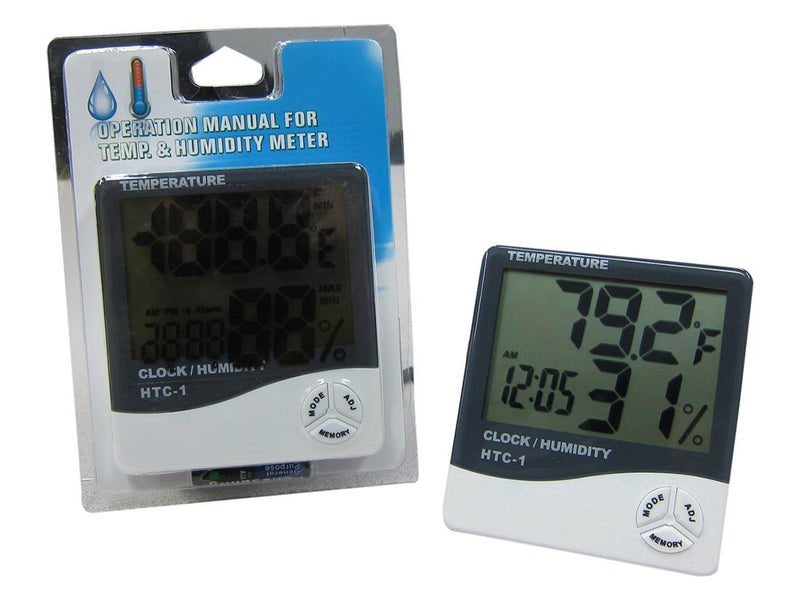 Growing Essentials Yield Lab Digital Thermo-Hygrometer with packaging