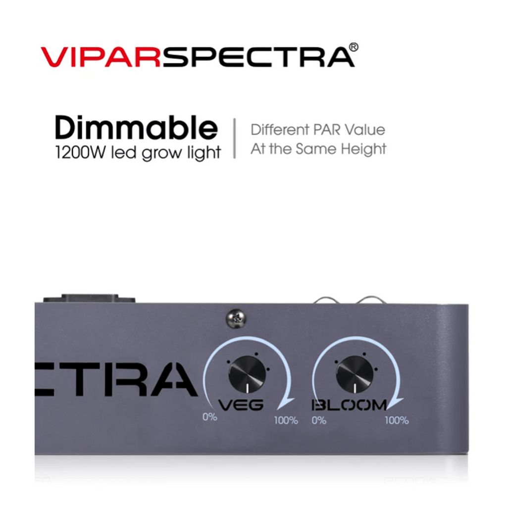 LED Grow Light Viparspectra 600W VA1200 Grow Light Growace