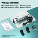 LED Grow Light Viparspectra VB1000 included components