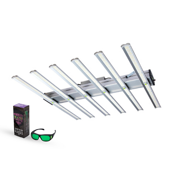 LED Grow Light Electrivo 520W Main with Glasses