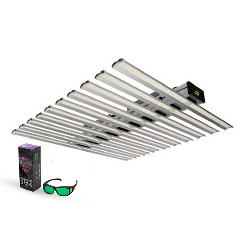 LED Grow Light Electrivo 900W Main with Glasses