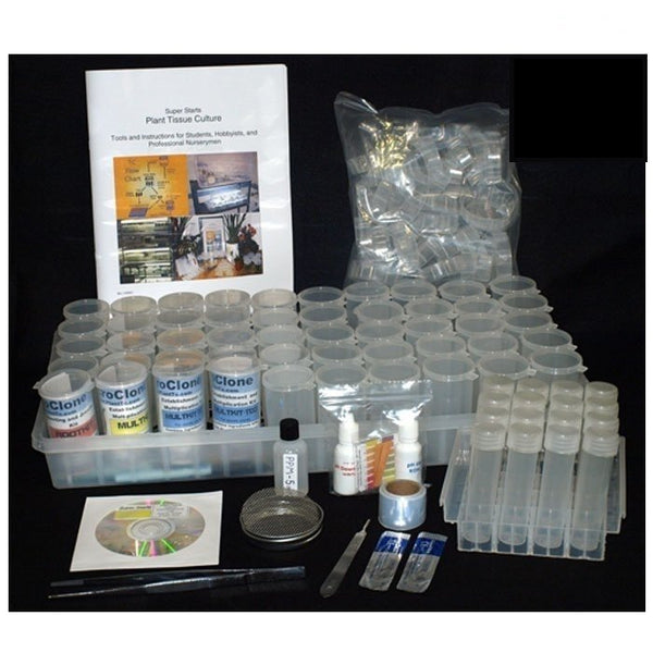 Propagation Tissue Culture Microclone Kit front with all parts displayed