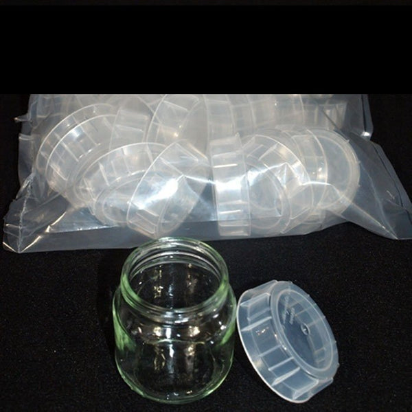 Propagation Snap-on Lids for Tissue Culture Jars top view of components