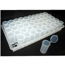 Propagation 4oz Flip-Top MicrocloneVials (50pcs) top view of bottles